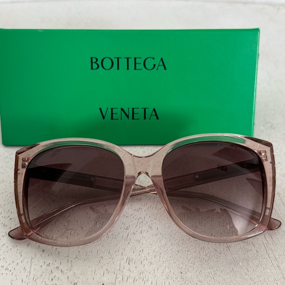 Bottega Veneta Blush Pink Sunglasses